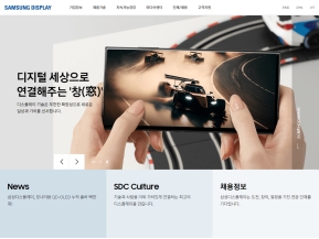 삼성디스플레이					 					 인증 화면